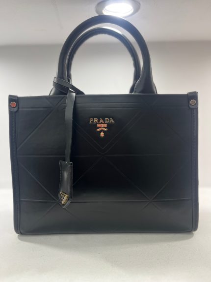 Prada Symbole Black - Tote Bag Medium